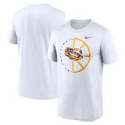 LSU Nike Legend Basketball Icon Tee